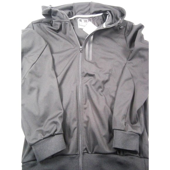Mondetta Men's Black Outdoor Project Full Zip Jacket NWT Hooded Wind Water Resis - Picture 1 of 6